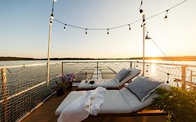 Houseboat - Domek Na Wodzie - Sauna, Taras Na Dachu, Dwie Sypialnie