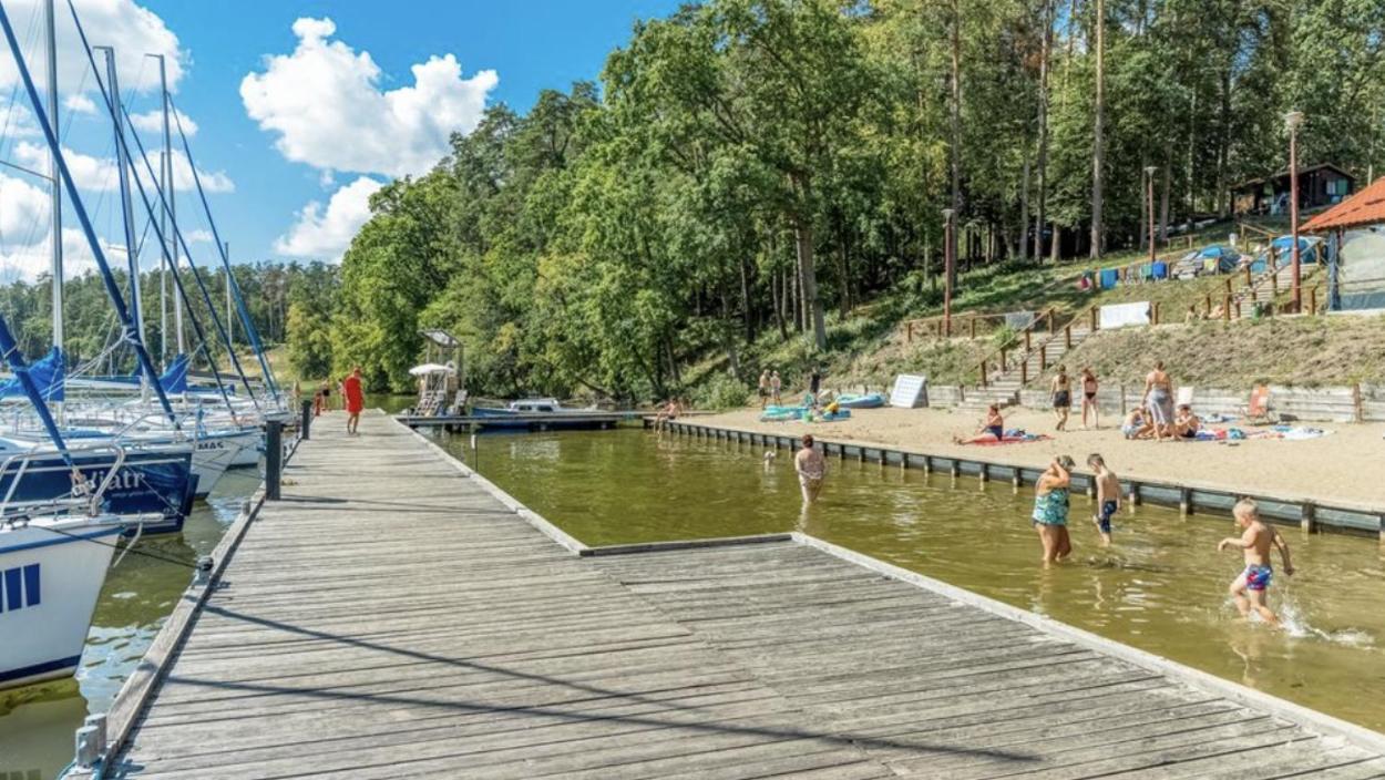 Domek Na Wodzie - Houseboat -Sauna, Taras Na Dachu, Dwie Sypialnie Mikołajki Zewnętrze zdjęcie