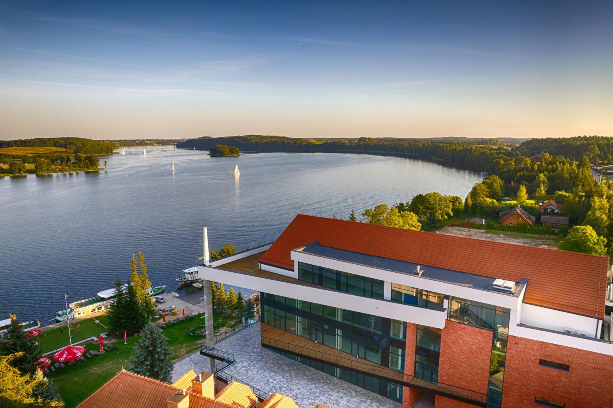 Domek Na Wodzie - Houseboat -Sauna, Taras Na Dachu, Dwie Sypialnie Mikołajki Zewnętrze zdjęcie